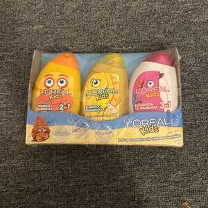 L’Oreal Kids Shampoo Mango Naranja Shampoo Manzanilla Explosíon De Frambuesa